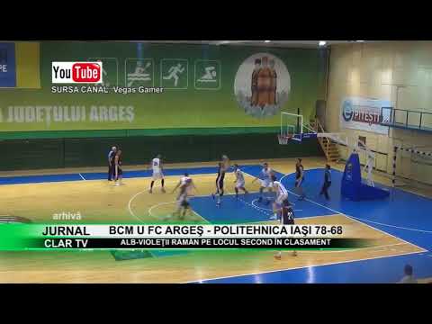 stire 06 12 2017 - BCM U FC Argeş - Politehnica Iaşi 78-68