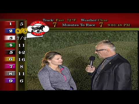 Red Mile Racetrack Grand Circuit Nancy Johansson Interview 9-30-2017