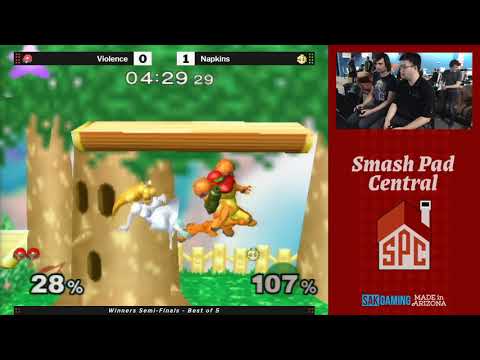 SPC 140 Winners Semi-Finals - Napkins (Peach) vs Violence (Samus)
