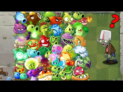 PvZ 2 Random Team Plants Vs  Buckethead Zombie LEVEL 100 - Which Plant Team Is Best?