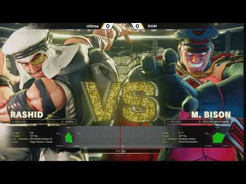 WNF Oakland Summer 3.4 - SFVAE Losers Semis Ultima (Rashid) vs ROM (M. Bison)