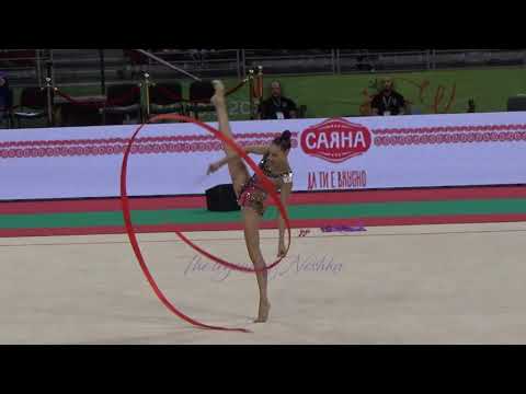 Adi KATZ (ISR) ribbon - 2022 worlds Sofia Qualifs