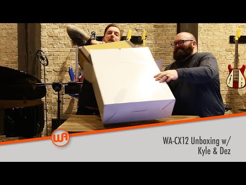 WARM AUDIO WA-CX12 Recreation of Vintage Studio Tube Microphone with Wood and Tweed Cases imagen 7