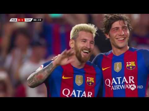 Lionel Messi vs Sampdoria HD 1080i 10 08 2016 by Dmitry Zaremba
