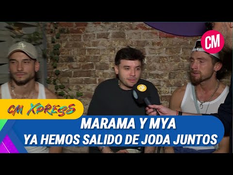 Marama & MYA: "Con Agustín no es difícil salir de joda"