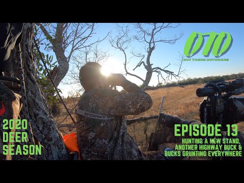 HUNTING A NEW STAND, ANOTHER HIGHWAY BUCK, & BUCKS GRUNTING EVERYWHERE | SEASON 1 EPISODE 13