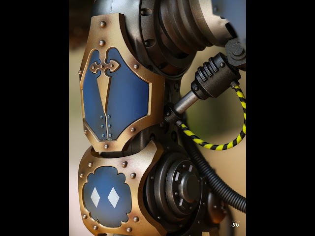 Vídeo relacionado con TOYVERSE JOYTOY Figura de acción 1/18 Warhammer 40,000, Caballero Imperial de la Casa Terryn, Modelo de personaje con articulaciones móviles, Edades 15+