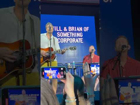 William Tell and Brian Ireland of Something Corporate cover Lisa Loeb on Holiday from Real Cruise