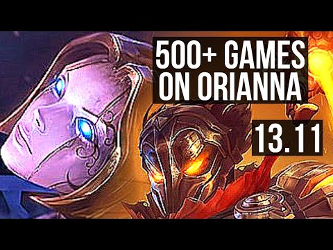 ORIANNA vs VIKTOR (MID) | 1/0/5, 500+ games | KR Grandmaster | 13.11