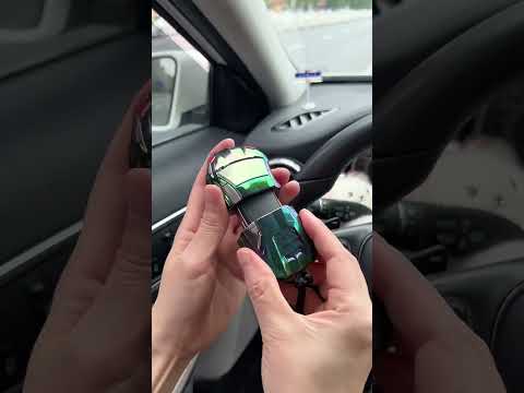 What a cool sports car key cover! #carkeycover #cartooncarkeycover