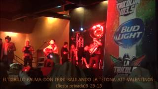 EL TIGRILLO PALMA Y DON TRINI-BAILANDO LA TETONA-ATT-(valentinos fiesta privada)8-29-13