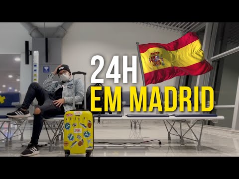 24H EM MADRID (QUASE PERDI UM VOO) - Ep. 2 - Vivendo à beça com Estevam