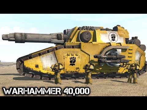 ULTIMATE MOD WARHAMMER 40K: Imperial Fists vs Legion of Chaos - Men of War: Assault Squad 2