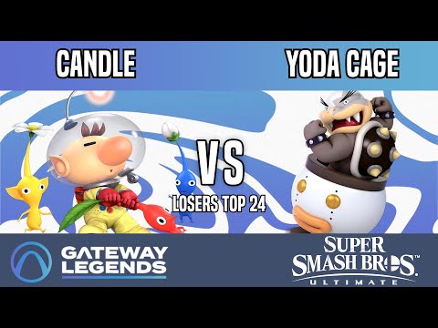 Gateway Legends - Losers Top 24 - Candle(Olimar) Vs. Yoda Cage(Bowser Jr)