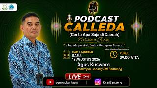 Download lagu Podcast Calleda (Cerita Apa Saja di Daerah) Barsama Jaksa Dari Masyarakat, Untuk Kemajuan Daerah mp3