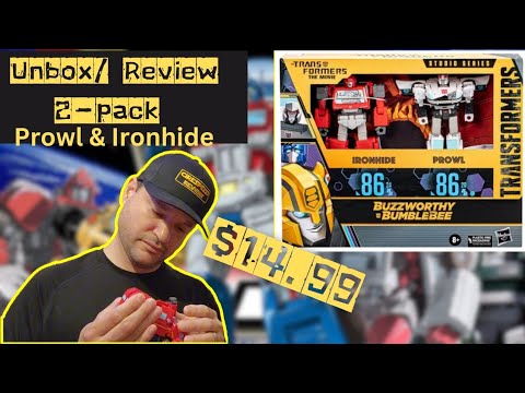 Reviewing Ironhide / Prowl Transformers Toy review