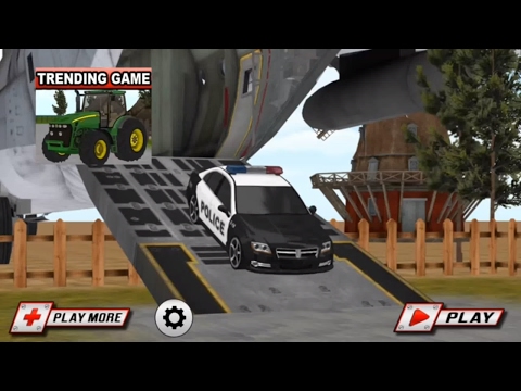 Police Plane Transporter Game  [HD]