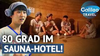 Keine Betten, 80 Grad: Das verrückteste Hotel in Südkorea! | Galileo Travel