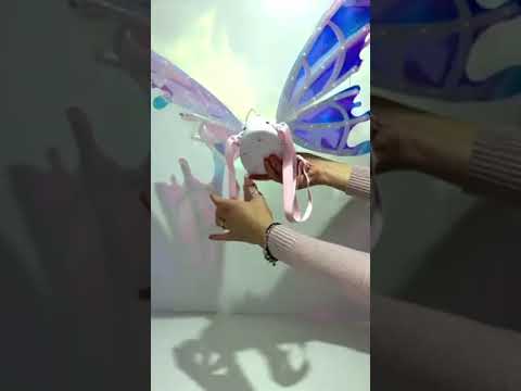 Крылья феи для девочек музыка подсветка разобранные формы крыльев (R01) - фото 1 - id-p2392818585
