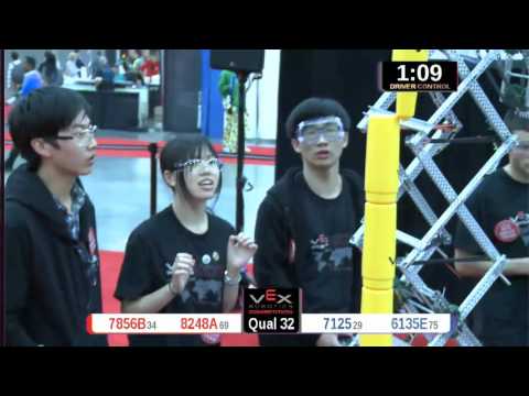 2015 VRC Engr Q32 - 7856B 8248A vs 7125 6135E - 54 to 42 - VEX Worlds 2015 - Engineering Division