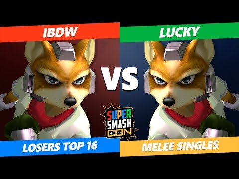 SSC 2019 SSBM - iBDW (Fox) Vs. Lucky (Fox) Smash Melee Tournament Losers Top 16