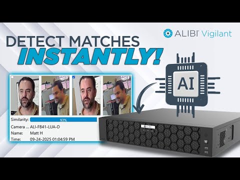 Detect Matches Instantly! How to Use Face Comparison on the Alibi Vigilant AI Powered NVR