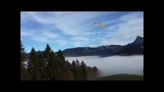 preview picture of video 'Oxy 1.5 SingleSkin RC Paraglider Region March Zürichsee'