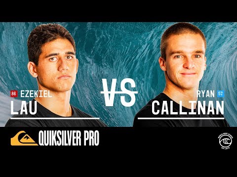 Ezekiel Lau vs. Ryan Callinan - Round of 16, Heat 2 - Quiksilver Pro France 2019
