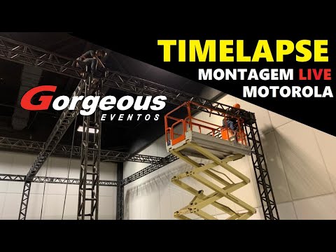 Timelapse de Montagem - Estúdio Gorgeous-TEC / live Motorola