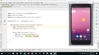6강 kotlin(코틀린) 기반 Android 9.0 ver 2단계 -  RunOnUiThread
