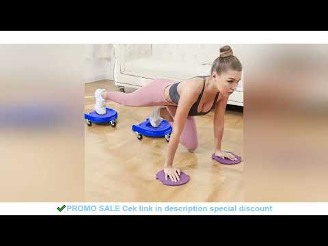 Multifunctional 6 Wheel Universal Abdominal Fitness Sliding Disk, Abdominal Muscle Trainer Wheel, Ho