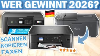 Top 3 Multifunktionsdrucker für Zuhause 2026 im Vergleich!