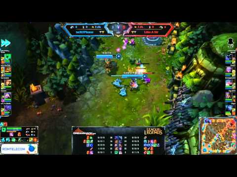 DreamHack Bucharest 2013 LoL Qualifiers - Upper bracket - neXt!Please vs Like a Sir - game #3