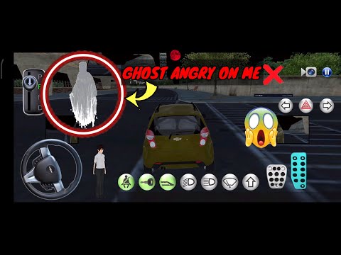 Ghost angry on me in 3d driving class#gaming #3ddrivingclass