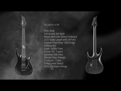 SOLAR Guitars A1.6 Floyd Rose