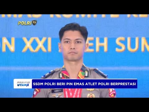 SSDM POLRI BERI PIN EMAS ATLET POLRI BERPRESTASI