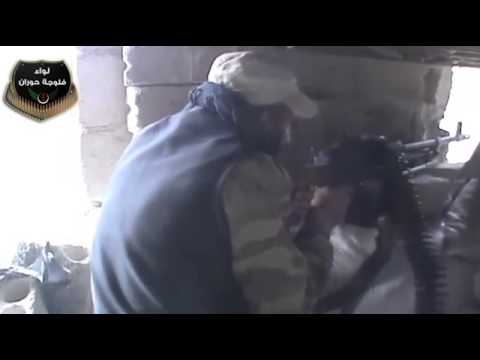 اشتباكات بين عناصر لواء فلوجة حوران وقوات النظام في النعيمة