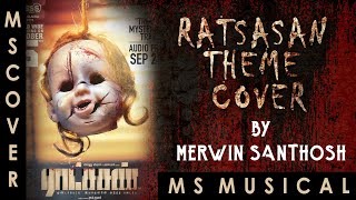 RATSASAN Piano Theme Cover - Merwin Santhosh | MS musical | Gokul rakesh