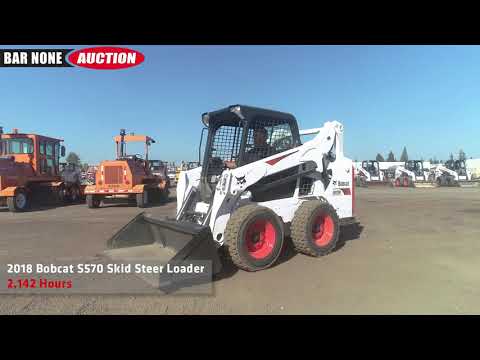 2018 Bobcat S570 Skid Steer Loader