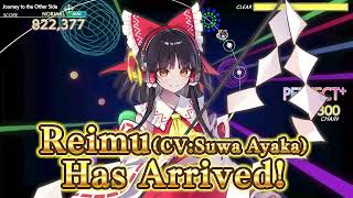 【GROOVE COASTER FP】"Reimu" Joins the Roster in a Free Update! 6 Songs Also Added!｜Update Information