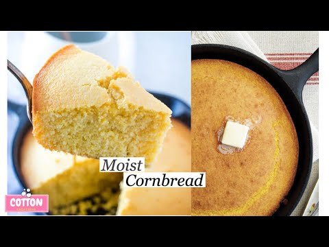 Delicious Moist Vegan Cornbread | Great Dairy Free Cornbread option | Perfect for the holidays