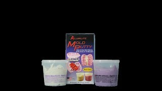 Fix your Platinum Silicone Mold With Alumilite Mold Putty