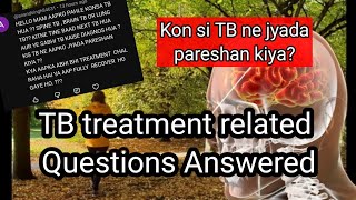 TB Survivor | Treatment related Questions Answered|Colours of life. 