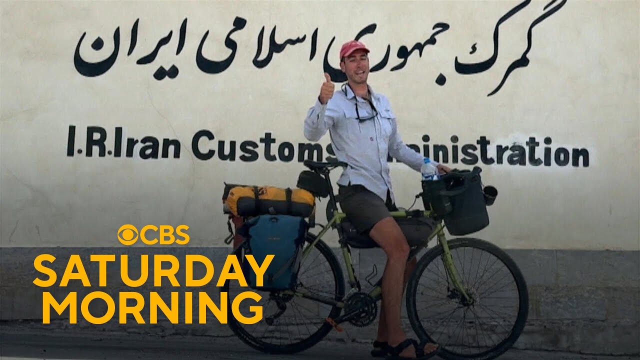 American who was traveling Iran by bicycle recounts harrowing escape