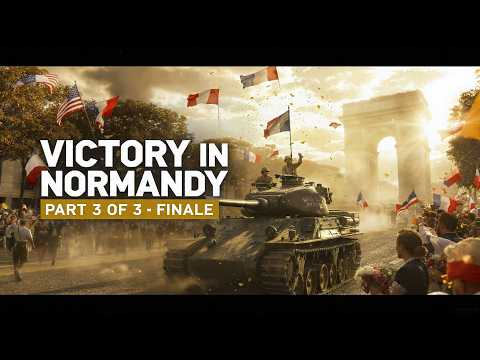 D-DAY Part 3: Victory in Normandy - America's Triumph & The Liberation of Paris | Complete WW2 Story