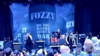 Fozzy - Do You Wanna Start A War, LIVE in Canada 2015!!!! (HD)