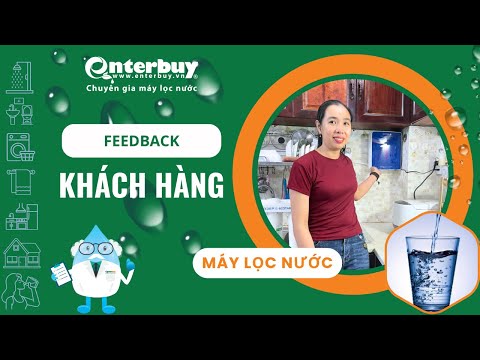 Khách hàng hoàn toàn tin tưởng vào chất lượng máy lọc nước Geyser Ecotar tại Enterbuy
