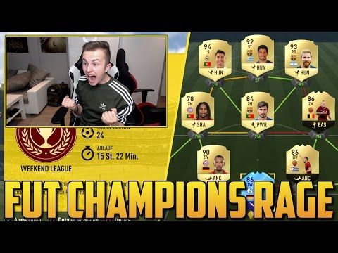 FIFA 17 LIVE: VERKATERT FUT CHAMPIONS RAGE TO ELITE 😂💥🥇