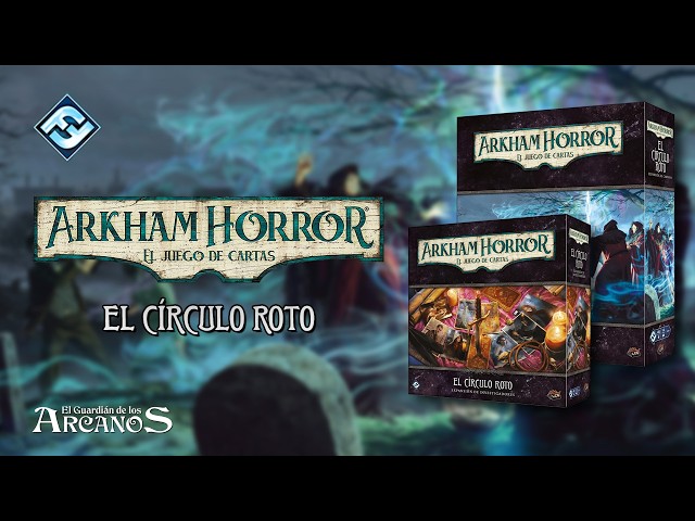 Vídeo relacionado con Fantasy Flight Games - Fantasy AHC58ES Flight Games Arkham Horror LCG - hacia el Remolino