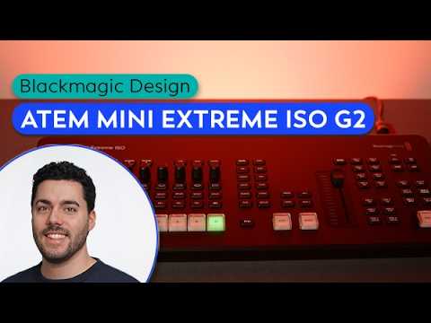 ATEM Mini Extreme ISO G2 #blackmagicdesign #newmediaAV